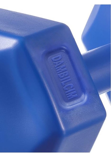 Tekno Trust Mavi 3 kg x 2 Adet 6 kg Dambıl Seti 6 kg Dumbell Set