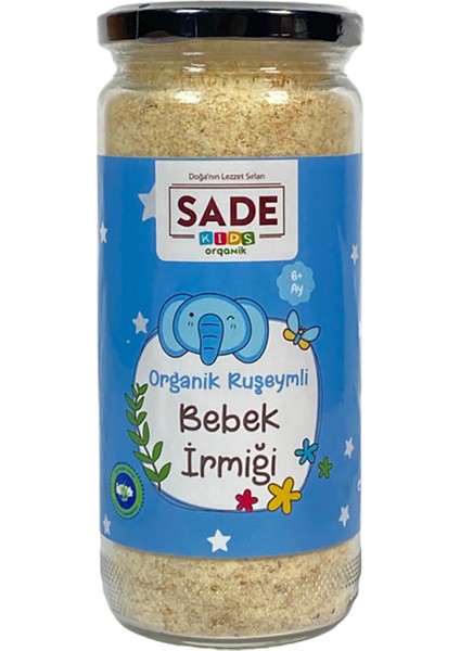 Kids Organik x 4 Adet Ruşeymli Bebek Irmiği 250 gr