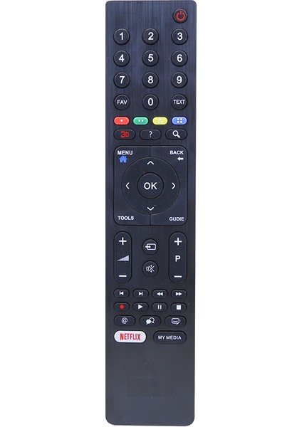 Arçelik-Beko Rc 3304805/01B RM-L271B Netflıx Tuşlu Lcd-Led Tv Kumanda (TS5187R-A1)