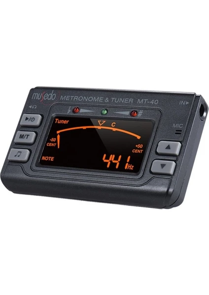 MT-40 Kromatik Metronom-Tuner Akort Cihazı