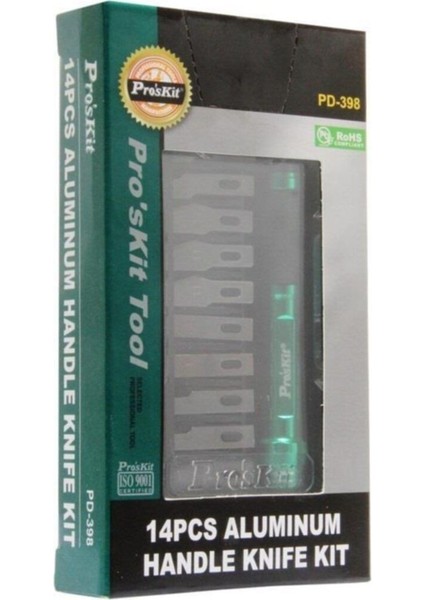 PD-398 14PARÇA Elektronikçi Neşter Takımı