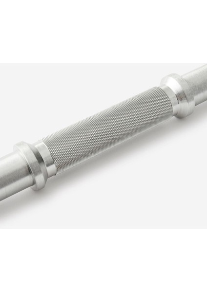 35 cm 28mm Çelik Halter Barı, 1,8 kg, Gümüş Gri Renk, Dayanıklı ve Hafif Tasarım fırsatları