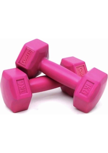 Tekno Trust Cosfer 1 kg x 2 Adet Plastik Dambıl Cosfer 1 kg x 2 Adet Plastik Dambıl