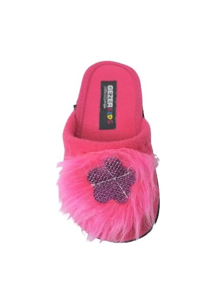 12052 Kız Çocuk Fuşya Peluşlu Terlik modelleri