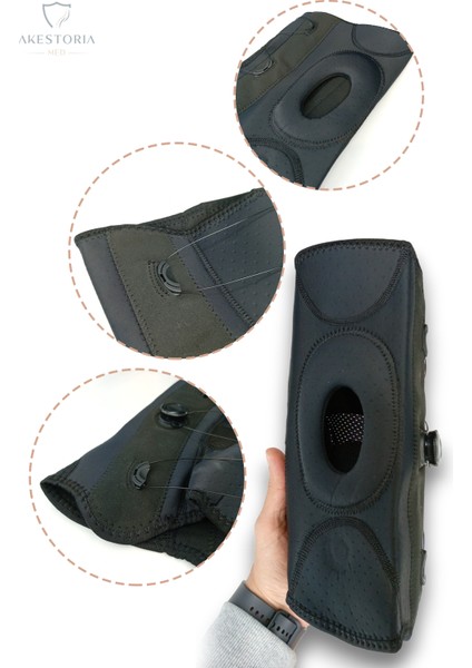 Ayarlanabilir Diz Ateli Sporculara Metallı 4 Yaylı Dizi Destekli Neoprin KS-001 Unisize indirimleri