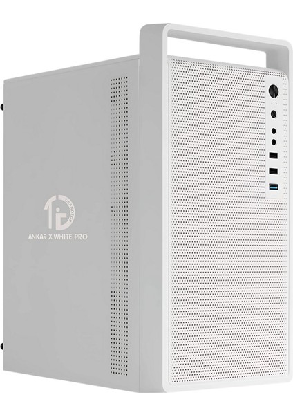 Tıranozor Ankar x Whıte Pro ANK2560W I5-12400 16GB Ddr4 512GB M.2 SSD W11P 350W Masaüstü Pc