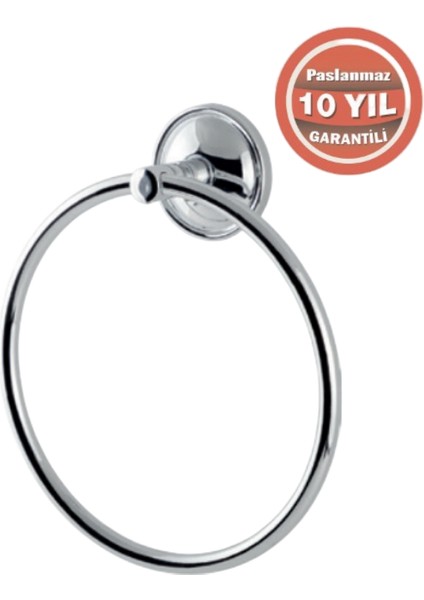 Paslanmaz Pirinç Bella Yuvarlak Havluluk