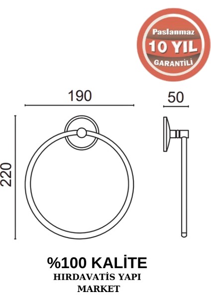 Paslanmaz Pirinç Bella Yuvarlak Havluluk fiyatları