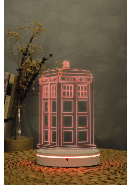Tardis , Doctor Who 3 Boyutlu Dekoratif Gece Lambası 3d fiyatları