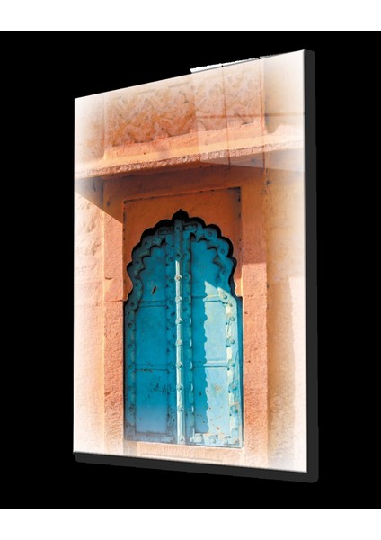 Mavi Demir Kapı Kapı Cam Tablo fiyatları