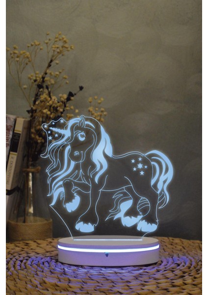 My Little Pony 3 Boyutlu Dekoratif Gece Lambası 3d modelleri