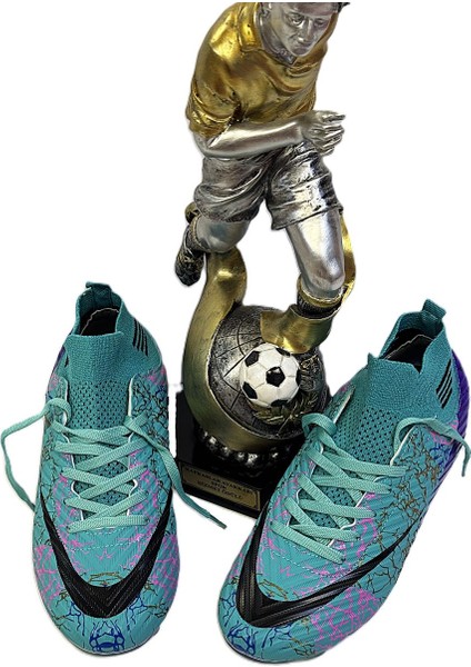 Yeni Air Model Çoraplı Çocuk Bay Bayan Kullanım Futbol Krampon fırsatları