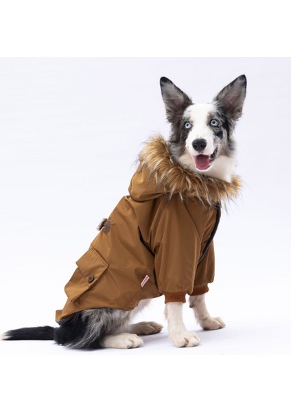 Camel Chrles Büyük Irk Yağmurluk