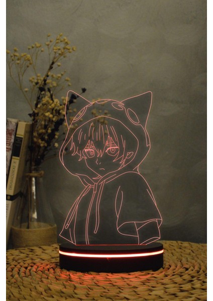 Miya Chinen Sk8 The Infinity - 3 Boyutlu 16 Renk Dekoratif Gece Lambası 3d fiyatları