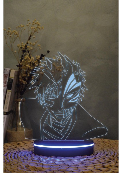 Kurusaki Ichigo , Bleach - 3 Boyutlu Dekoratif Gece Lambası 3d fiyatları