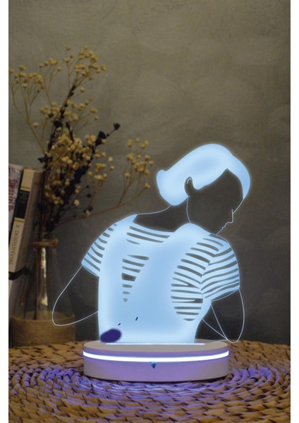 Fleabag - 3 Boyutlu 16 Renk Dekoratif Gece Lambası 3d modelleri