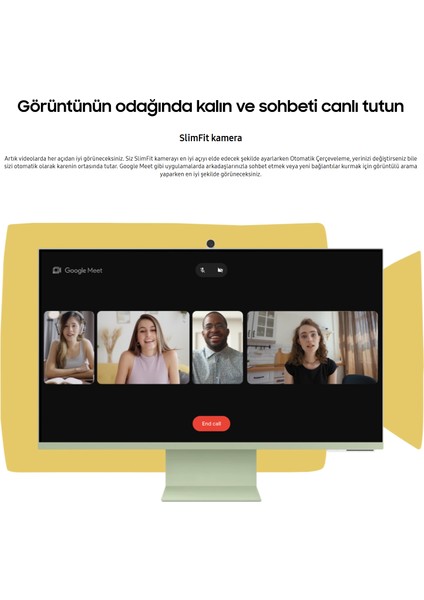 Airplay Desteği Apple-Android Kablosuz Bağlantı 32 Inç 4K Akıllı-Smart Monitör Tv M8 M80C Beyaz Slim Tasarım Premium Gövde+ Logitech Kablosuz Klavye modelleri