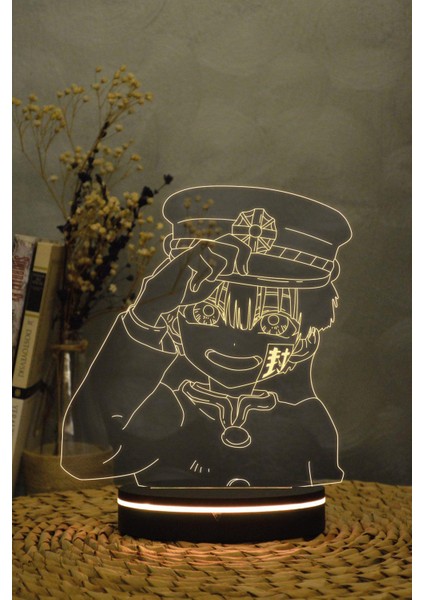 Hanako , Toilet Bound Hanako - 3 Boyutlu 16 Renk Dekoratif Gece Lambası 3d fırsatları