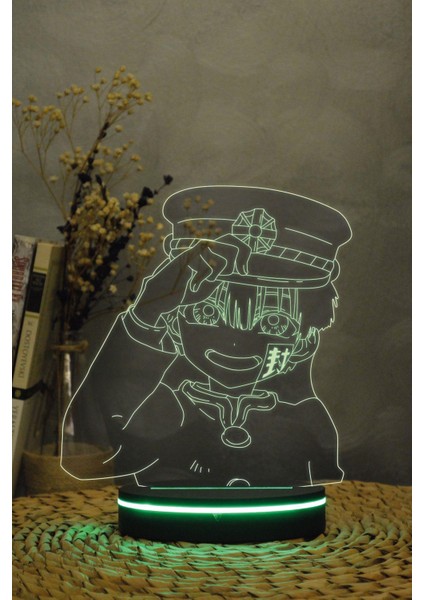 Hanako , Toilet Bound Hanako - 3 Boyutlu 16 Renk Dekoratif Gece Lambası 3d indirimleri