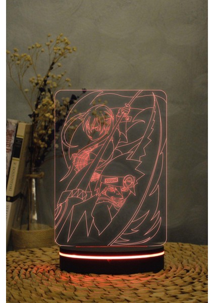 Maka Ve Soul , Soul Eater - 3 Boyutlu Dekoratif Gece Lambası 3d fiyatları