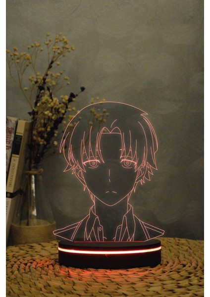 Kiyotaka Ayakonoji , Classroom Of The Elite - 3 Boyutlu 16 Renk Dekoratif Gece Lambası 3d