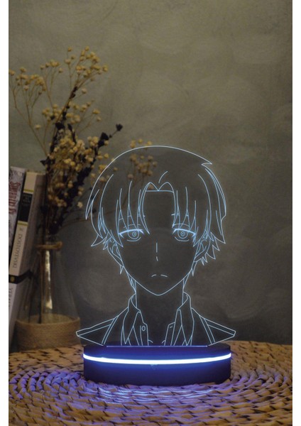 Kiyotaka Ayakonoji , Classroom Of The Elite - 3 Boyutlu 16 Renk Dekoratif Gece Lambası 3d fiyatları