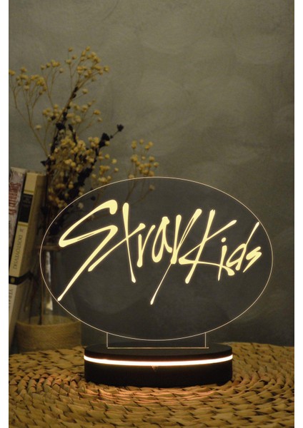 Stray Kids - 3 Boyutlu 16 Renk Dekoratif Gece Lambası 3d fırsatları