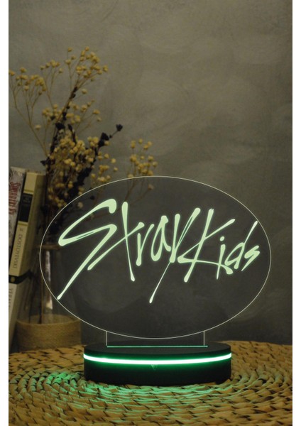 Stray Kids - 3 Boyutlu 16 Renk Dekoratif Gece Lambası 3d indirimleri