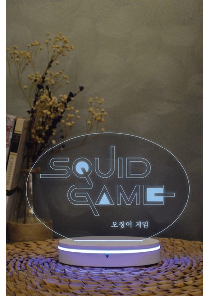 Squad Game - 3 Boyutlu 16 Renk Dekoratif Gece Lambası 3d fiyatları