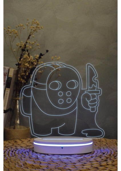 Among Us - 3 Boyutlu 16 Renk Dekoratif Gece Lambası 3d fiyatları