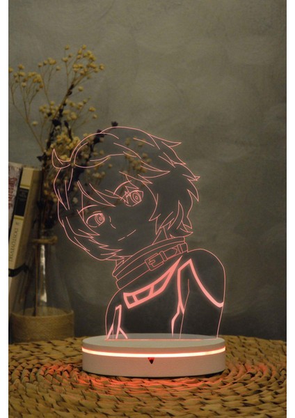 Yuma Kuga, World Trigger - 3 Boyutlu 16 Renk Dekoratif Gece Lambası 3d fiyatları
