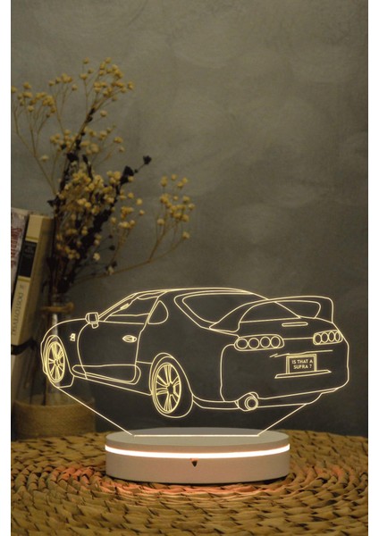Supra - 3 Boyutlu 16 Renk Dekoratif Gece Lambası 3d fırsatları