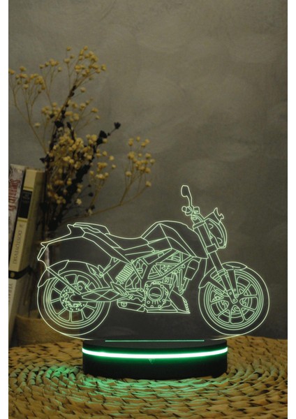 Ktm 250 Duke Motosiklet - 3 Boyutlu 16 Renk Dekoratif Gece Lambası 3d indirimleri