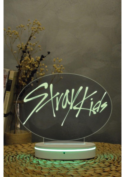 Stray Kids - 3 Boyutlu 16 Renk Dekoratif Gece Lambası 3d