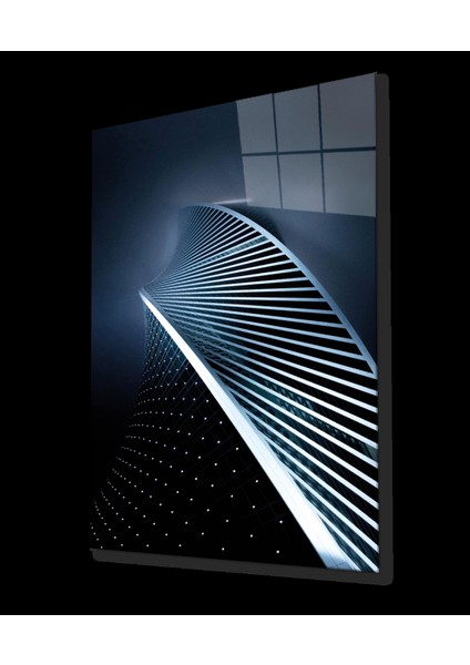 Geometrik Mimari Cam Tablo