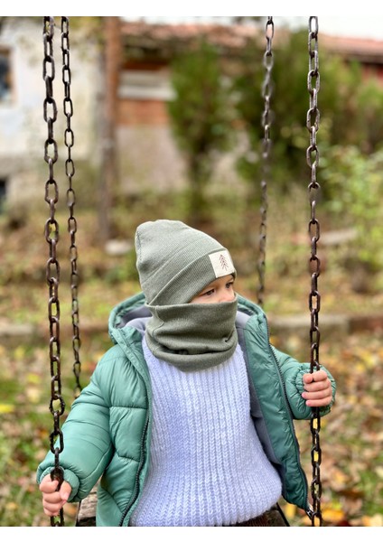 (1-5 Yaş) Çocuk Ribanalı %100 Pamuk Bere Boyunluk modelleri