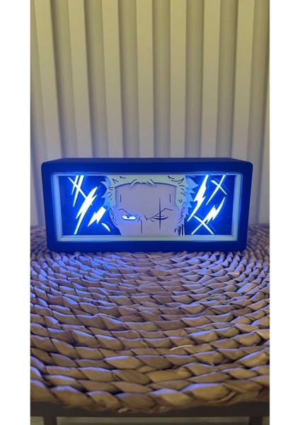 Roronoa Zoro , One Piece - Işık Kutusu, Kağıt Kutusu, Anime, Light Box