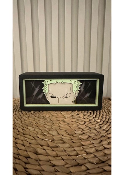 Roronoa Zoro , One Piece - Işık Kutusu, Kağıt Kutusu, Anime, Light Box