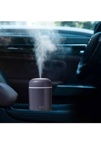 300ml Ultrasonik Hava Nemlendirici ve Aroma Difüzörü, Siyah Renk modelleri