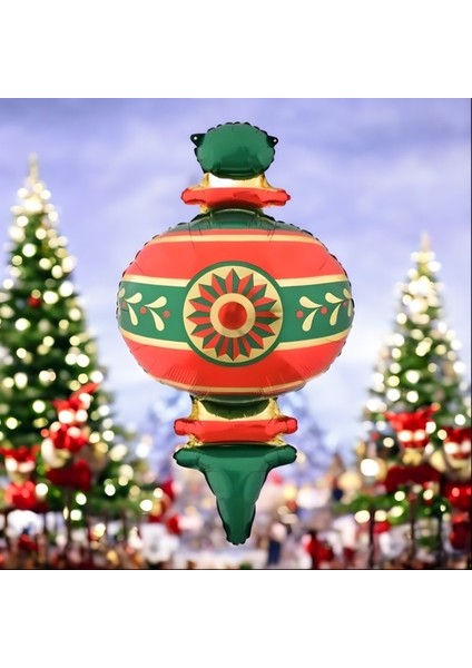 Yılbaşı Dekor Süs Folyo Balon 8538