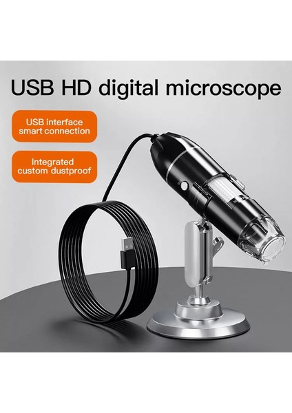 Cilt ve Saç Analiz Cihazı - 1000X Hd Cmos USB Dijital Mikroskop