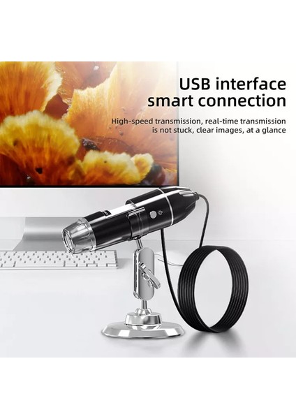 Cilt ve Saç Analiz Cihazı - 1000X Hd Cmos USB Dijital Mikroskop