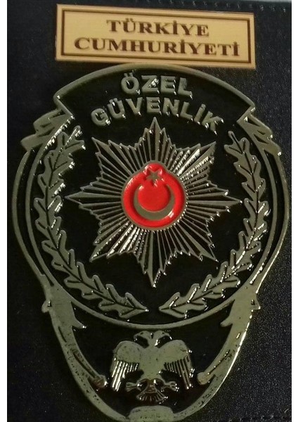 Özel Güvenlik Cüzdan Rozeti Al-Sadece Özel Güvenlik Görevlisi Satın Alabılır.sıvıle Satılmaz
