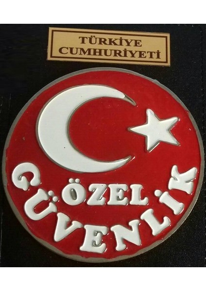 Özel Güvenlik Cüzdan Rozeti Al-Sadece Özel Güvenlik Görevlisi Satın Alabılır.sıvıle Satılmaz