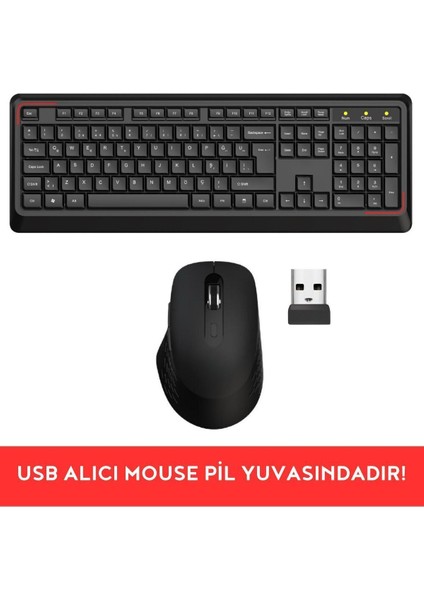 Klavye Mouse Seti Türkçe Q Klavye