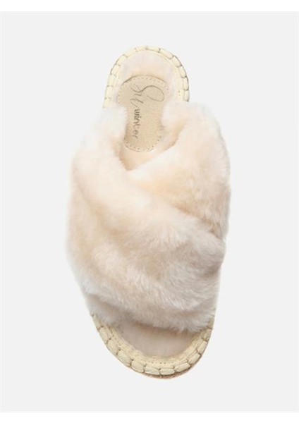 Angel Krem 1 Kadın Espadril Terlik fırsatları