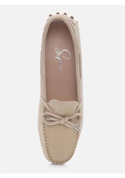 Vicky Bej Kadın Loafer