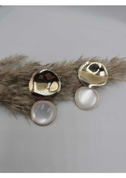 Özel Seri Oval Plaka Vintage Küpe modelleri