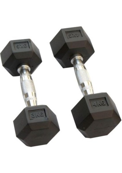 Tekno Trust Çelik Ağırlık, Metal Tutma Yerlerine Sahip Tekli Dambıl- 40 kg Tekli