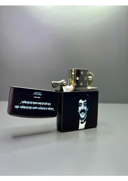 Zippo Model Lazer Baskı Benzinli Metal Çakmak fiyatları